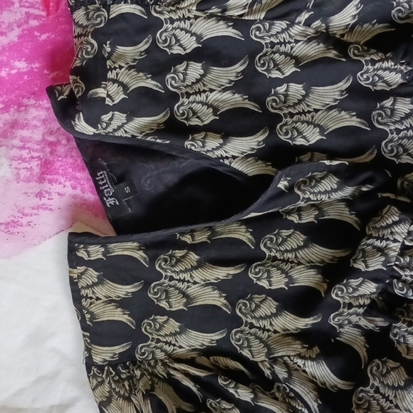 Faith Connexion Black and White Mini Dress - Picture 11 of 12